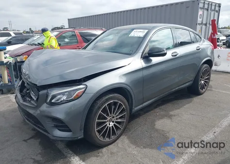 2018 Mercedes-Benz Glc 300 Coupe 4Matic из США, поврежденный, VIN WDC0J4KB8JF295098